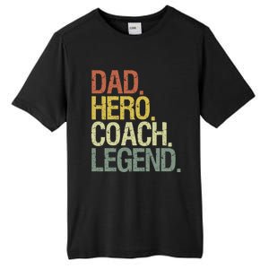 Dad Coach Gift Tall Fusion ChromaSoft Performance T-Shirt