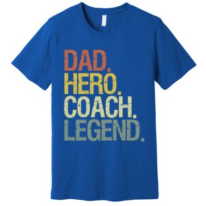 Dad Coach Gift Premium T-Shirt