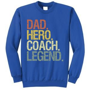 Dad Coach Gift Tall Sweatshirt