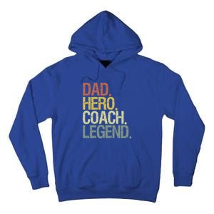 Dad Coach Gift Tall Hoodie