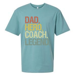 Dad Coach Gift Sueded Cloud Jersey T-Shirt