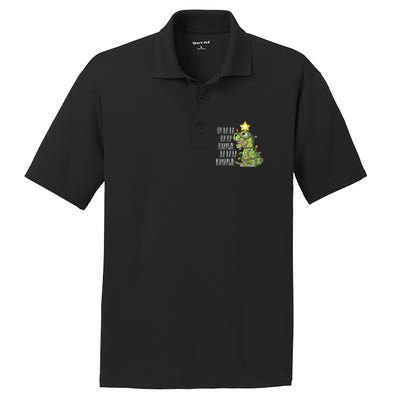 Dinosaur Christmas Gift Fa Ra Ra Rawr Tree Rex Xmas Gift PosiCharge RacerMesh Polo