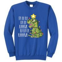 Dinosaur Christmas Gift Fa Ra Ra Rawr Tree Rex Xmas Gift Sweatshirt