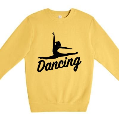 Dancing Cool Gift Premium Crewneck Sweatshirt