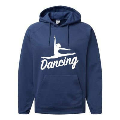 Dancing Cool Gift Performance Fleece Hoodie