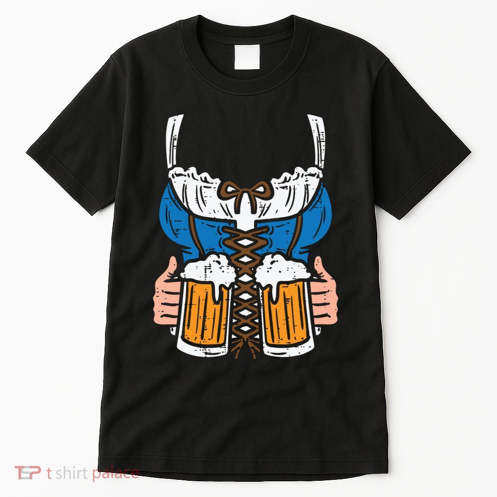 Drindl Costume German Bavarian Oktoberfest Festival Women Tall T-Shirt