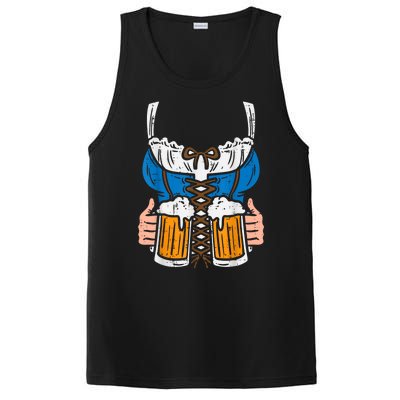 Drindl Costume German Bavarian Oktoberfest Festival PosiCharge Competitor Tank