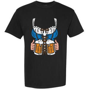 Drindl Costume German Bavarian Oktoberfest Festival Garment-Dyed Heavyweight T-Shirt