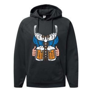 Drindl Costume German Bavarian Oktoberfest Festival Performance Fleece Hoodie