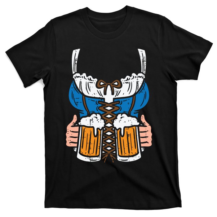 Drindl Costume German Bavarian Oktoberfest Festival T-Shirt