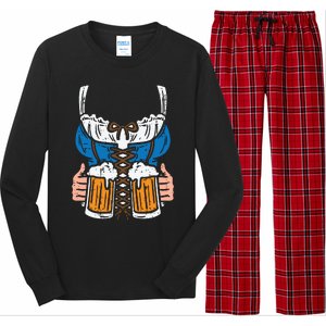 Drindl Costume German Bavarian Oktoberfest Festival Long Sleeve Pajama Set