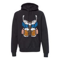 Drindl Costume German Bavarian Oktoberfest Festival Premium Hoodie