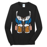 Drindl Costume German Bavarian Oktoberfest Festival Tall Long Sleeve T-Shirt