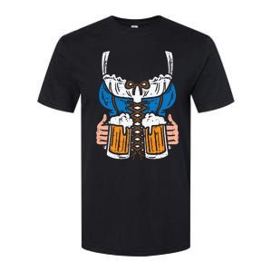 Drindl Costume German Bavarian Oktoberfest Festival Softstyle CVC T-Shirt