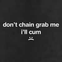DonT Chain Grab Me ILl Cum 25L Jumbo Tote