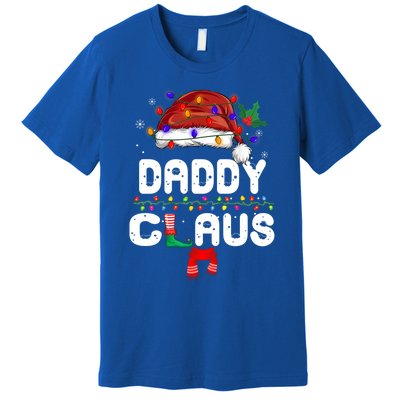 Daddy Claus Great Gift Christmas Pajama Family Matching Xmas Gift Premium T-Shirt