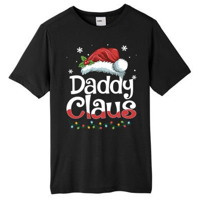 Daddy Claus Gift Funny Matching Group Family Christmas Cute Gift Tall Fusion ChromaSoft Performance T-Shirt