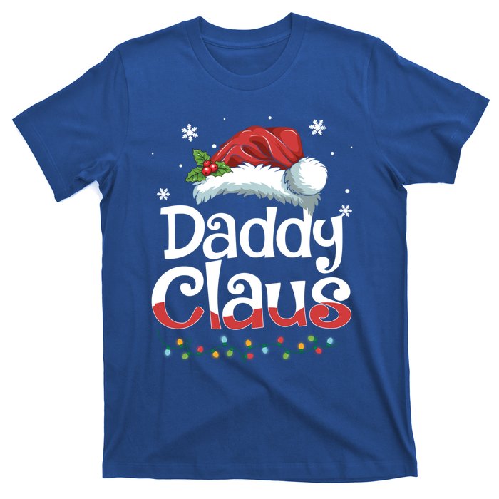 Daddy Claus Gift Funny Matching Group Family Christmas Cute Gift T-Shirt