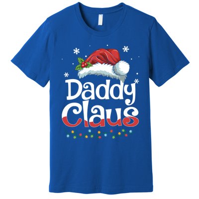 Daddy Claus Gift Funny Matching Group Family Christmas Cute Gift Premium T-Shirt