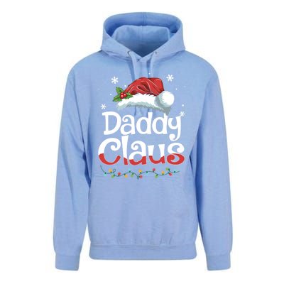 Daddy Claus Gift Funny Matching Group Family Christmas Cute Gift Unisex Surf Hoodie