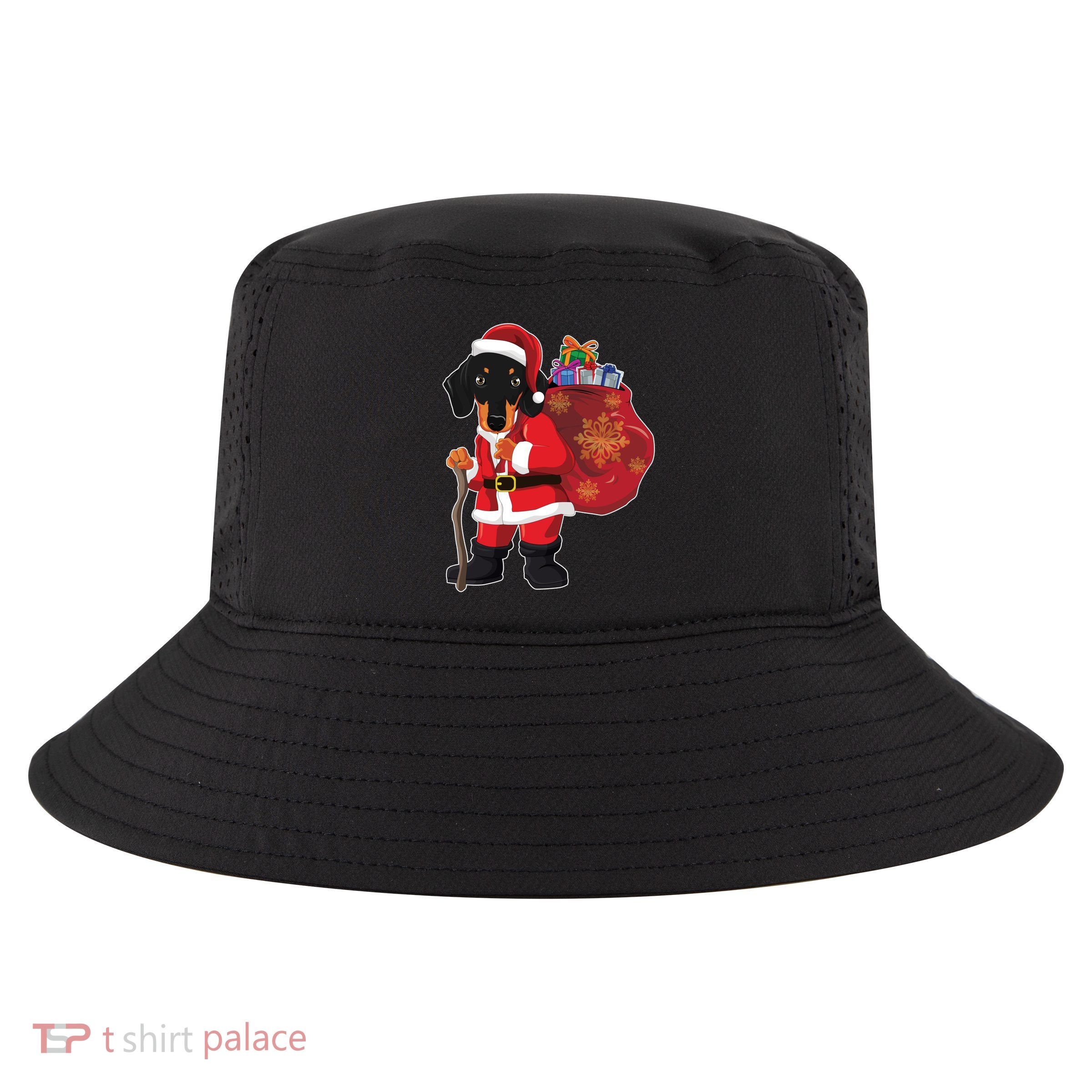 Dachshund Christmas Gift Weiner Dog Lovers Xmas Gift Gift Cool Comfort Performance Bucket Hat