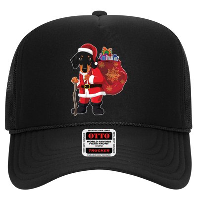 Dachshund Christmas Gift Weiner Dog Lovers Xmas Gift Gift Trucker Hat
