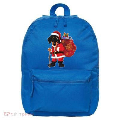 Dachshund Christmas Gift Weiner Dog Lovers Xmas Gift Gift 16 in Basic Backpack