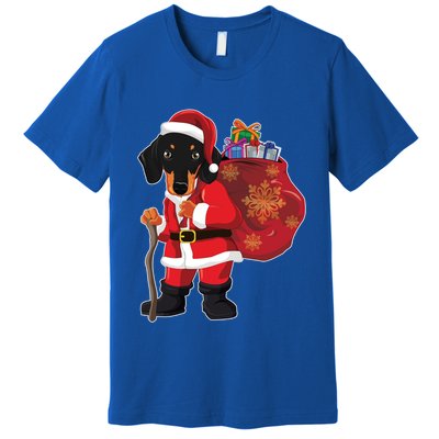 Dachshund Christmas Gift Weiner Dog Lovers Xmas Gift Gift Premium T-Shirt
