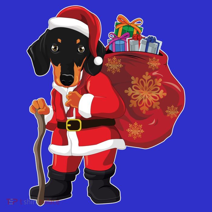 Dachshund Christmas Gift Weiner Dog Lovers Xmas Gift Gift Baby Bodysuit