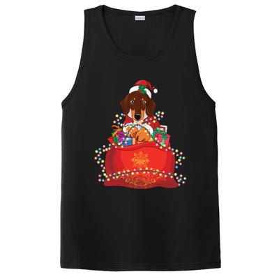 Dachshund Christmas Gift Weiner Dog Lovers Xmas Gift Cute Gift PosiCharge Competitor Tank