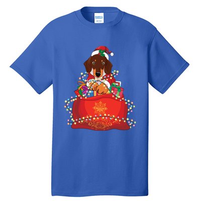 Dachshund Christmas Gift Weiner Dog Lovers Xmas Gift Cute Gift Tall T-Shirt