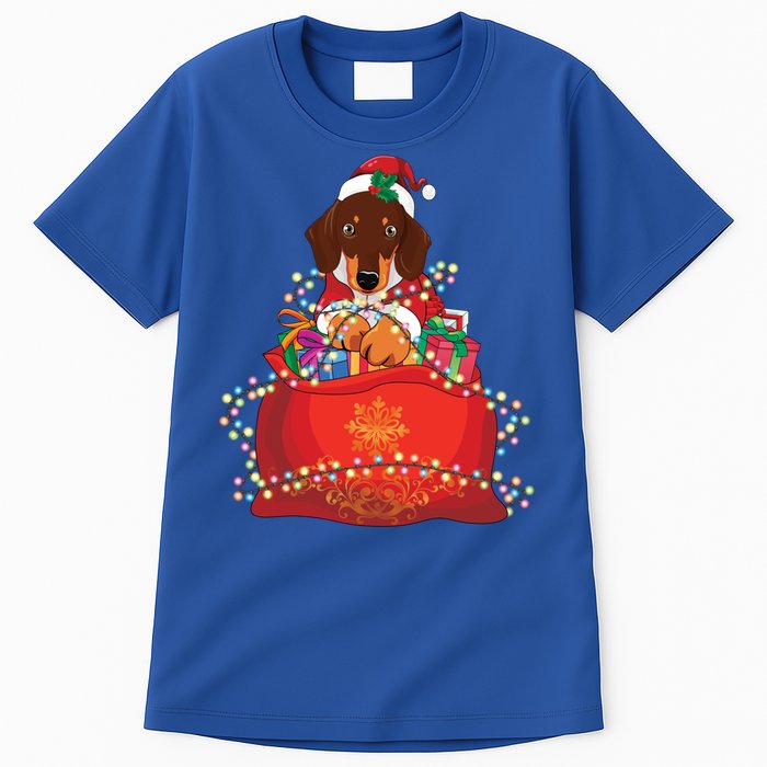 Dachshund Christmas Gift Weiner Dog Lovers Xmas Gift Cute Gift Tall T-Shirt