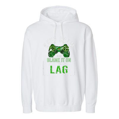 Duty Call Gaming Legend Of Your League Keep Salty Dont Tilt Garment-Dyed Fleece Hoodie