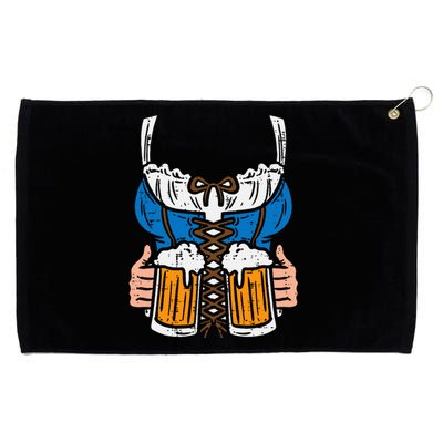 Drindl Costume German Bavarian Oktoberfest Festival Grommeted Golf Towel