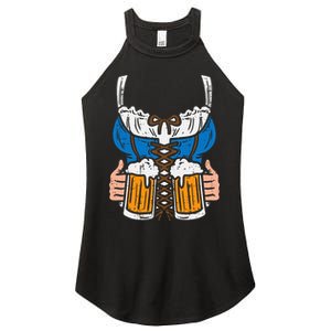 Drindl Costume German Bavarian Oktoberfest Festival Women's Perfect Tri Rocker Tank