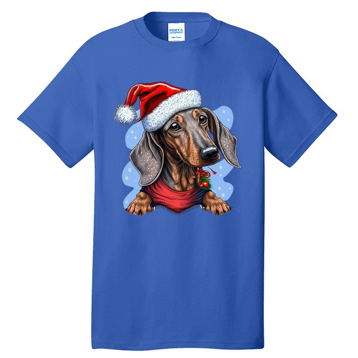 Dachshund Christmas Gift Tall T-Shirt