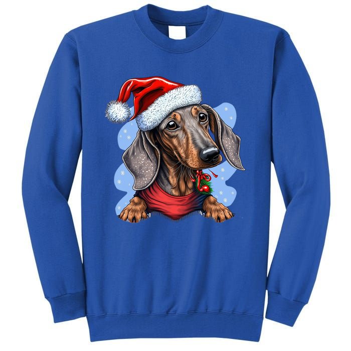 Dachshund Christmas Gift Tall Sweatshirt