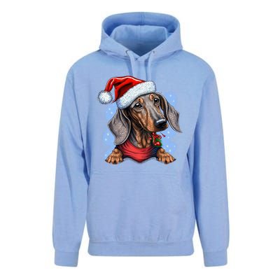 Dachshund Christmas Gift Unisex Surf Hoodie