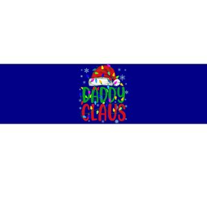 Daddy Claus Gift Christmas Lights Pajama Matching Family Cute Gift Bumper Sticker