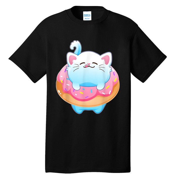 Donut Cat Gifts For Kitty Lovers S Tall T-Shirt