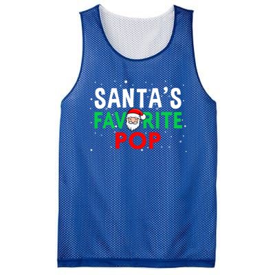 Dad Christmas Gift SantaS Favorite Pop Gift Mesh Reversible Basketball Jersey Tank