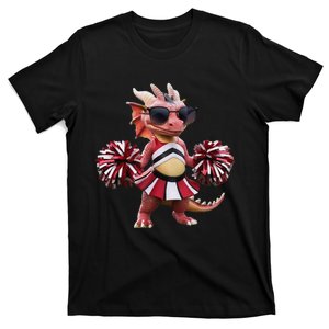 Dragon Cheerleader Gift Idea Fashion Custom Graphic T-Shirt