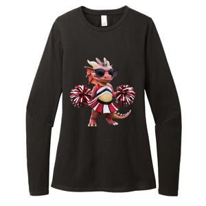 Dragon Cheerleader Gift Idea Fashion Custom Graphic Womens CVC Long Sleeve Shirt