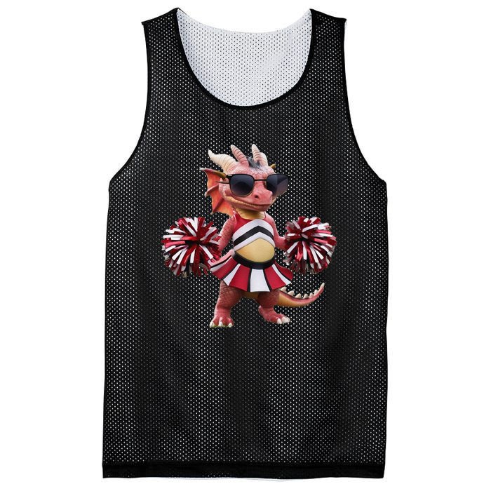 Dragon Cheerleader Gift Idea Fashion Custom Graphic Mesh Reversible Basketball Jersey Tank