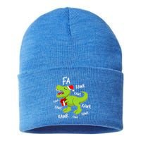 Dinosaur Christmas Gift Fa Ra Rawr Tree Rex Xmas Gift Great Gift Sustainable Knit Beanie