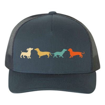 Dachshund Cute Gift Vintage Retro Wiener Dog Tee Gift Yupoong Adult 5-Panel Trucker Hat