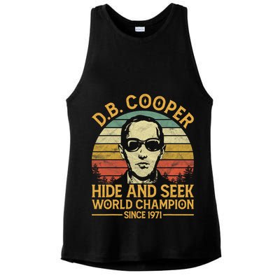 D.B. Coopers Hide And Seek Champion Since 1971 Db Cooper Ladies PosiCharge Tri-Blend Wicking Tank