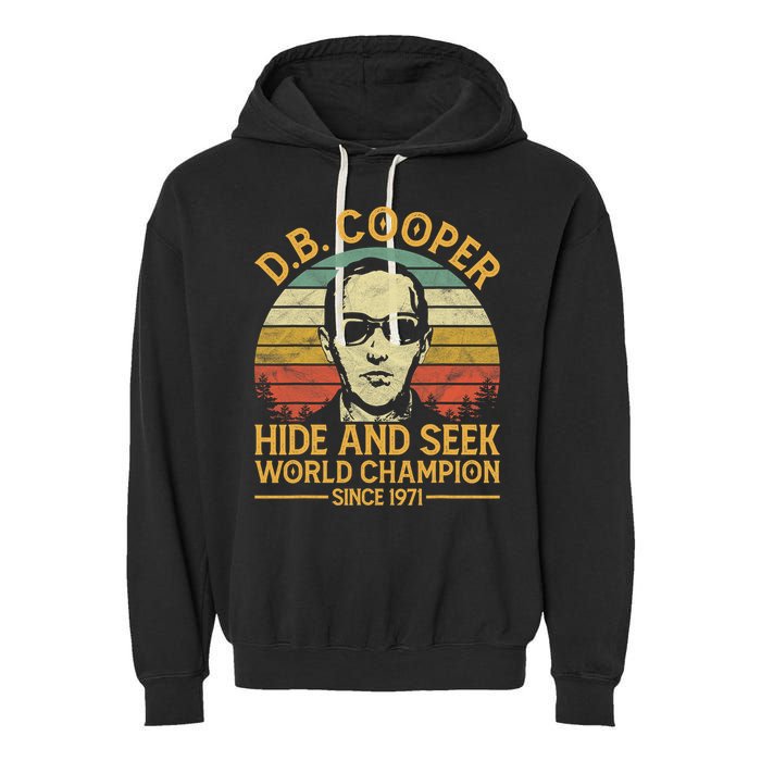 D.B. Coopers Hide And Seek Champion Since 1971 Db Cooper Garment-Dyed Fleece Hoodie