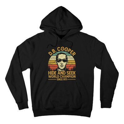 D.B. Coopers Hide And Seek Champion Since 1971 Db Cooper Hoodie