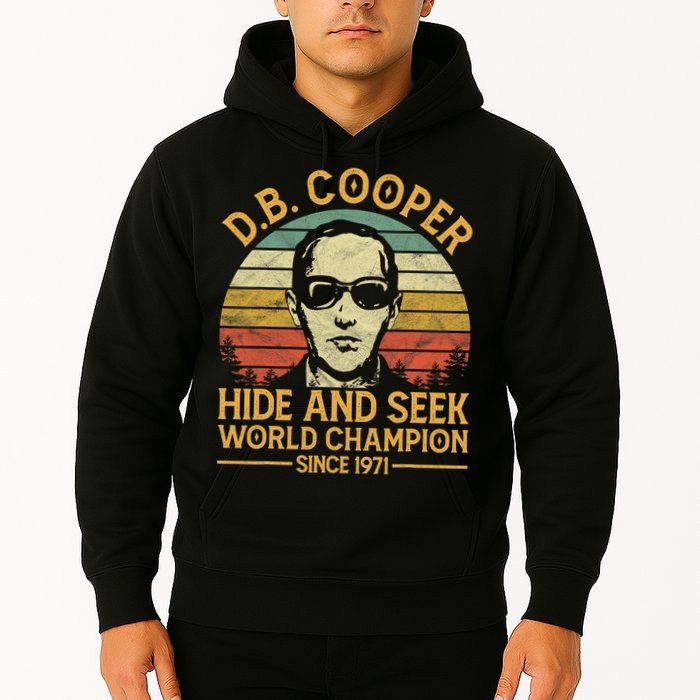 D.B. Coopers Hide And Seek Champion Since 1971 Db Cooper Hoodie